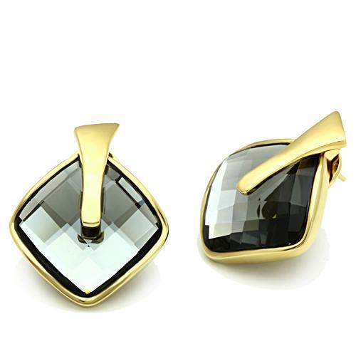Black Gold Earrings