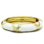 White Gold Bangle