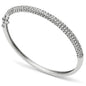 Clasp Diamond Bangle