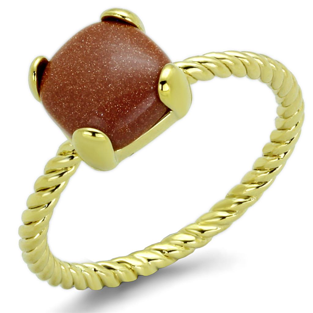 Ruby Rose Gold Ring