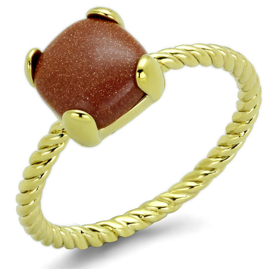 Ruby Rose Gold Ring