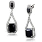 Drop Diamond Earrings