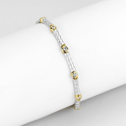 Sliver & Gold  Bracelet
