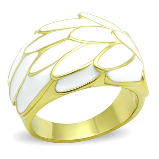 Bella Boom Gold & White Ring