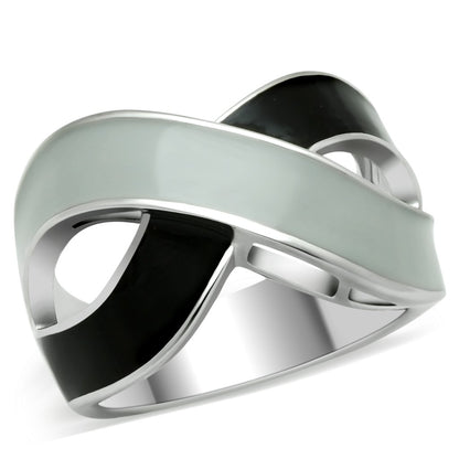Pave Crossover  Ring