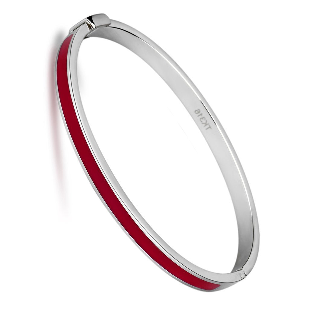 Red Flexi Collection Bangle Bracelet